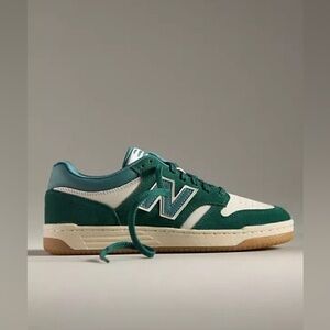 New Balance 480 Sneakers in Marsh Green/Linen